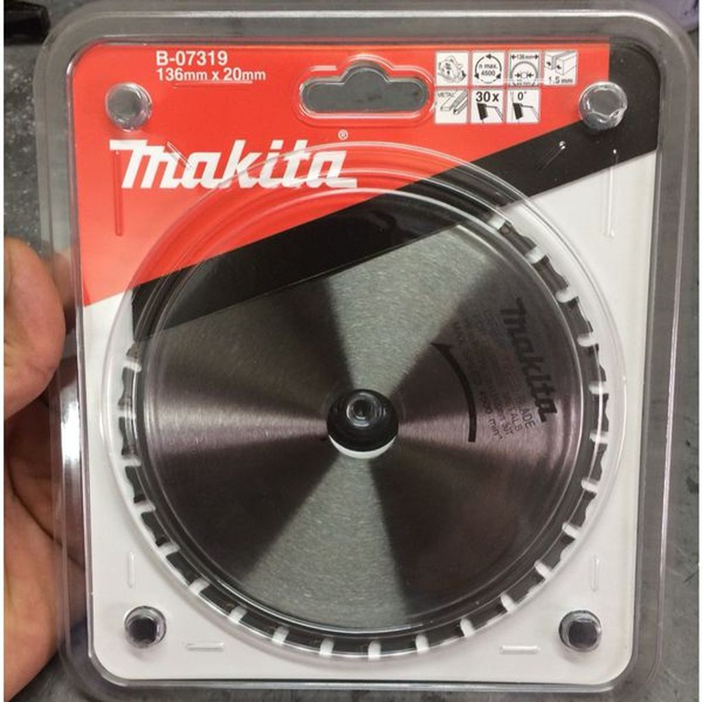 Đĩa cắt sắt lưỡi hợp kim 136mm makita b-07319 | dcsg