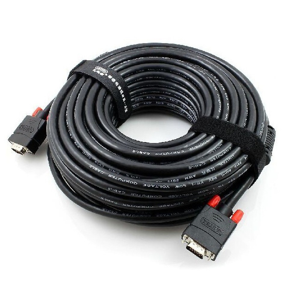 Cáp vga 15m unitek 2 đầu đực y-c507a azone_hàng chính hãng