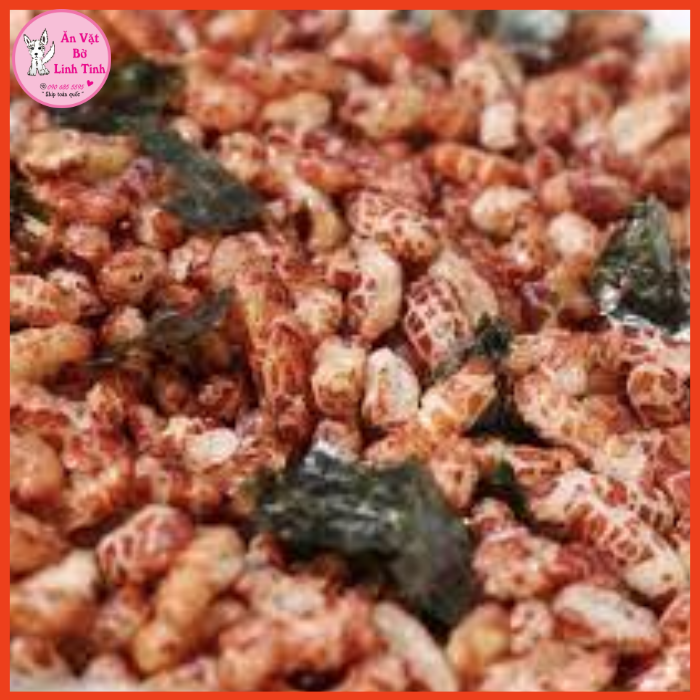 Gạo lứt sấy rong biển giòn thơm ngon 500gr