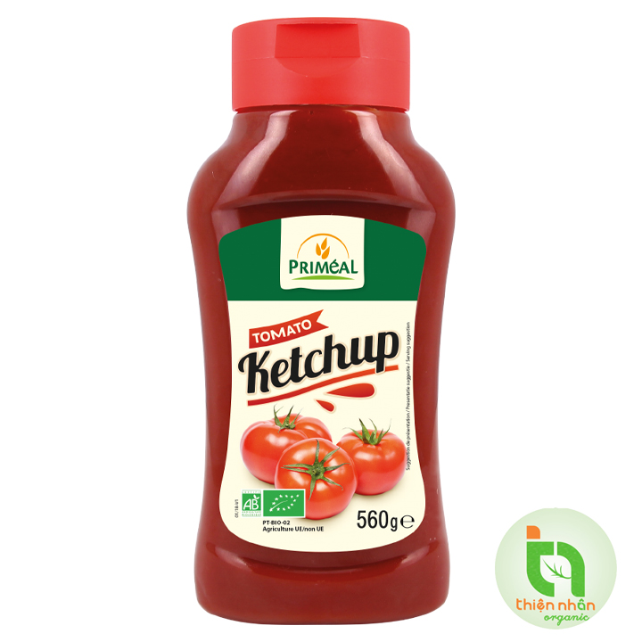 Tương cà hữu cơ Primeal 560gr Organic Ketchup