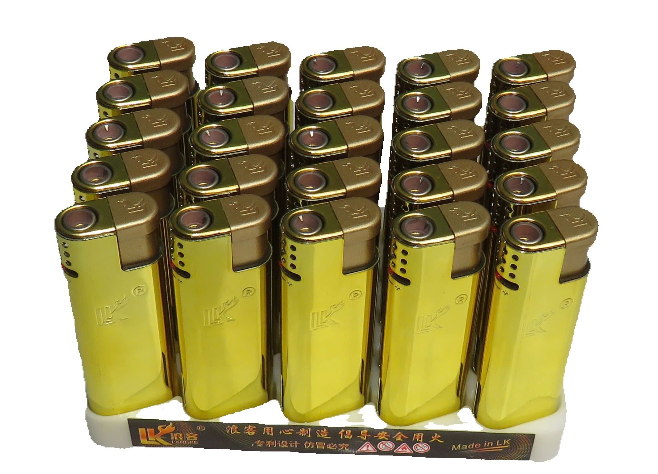 Hộp quẹt khè tia lửa xanh Langke T5 Vàng Vỏ Bọc Kim loại Ánh vàng, Bật lửa khò tia Vỏ sắt LK T5