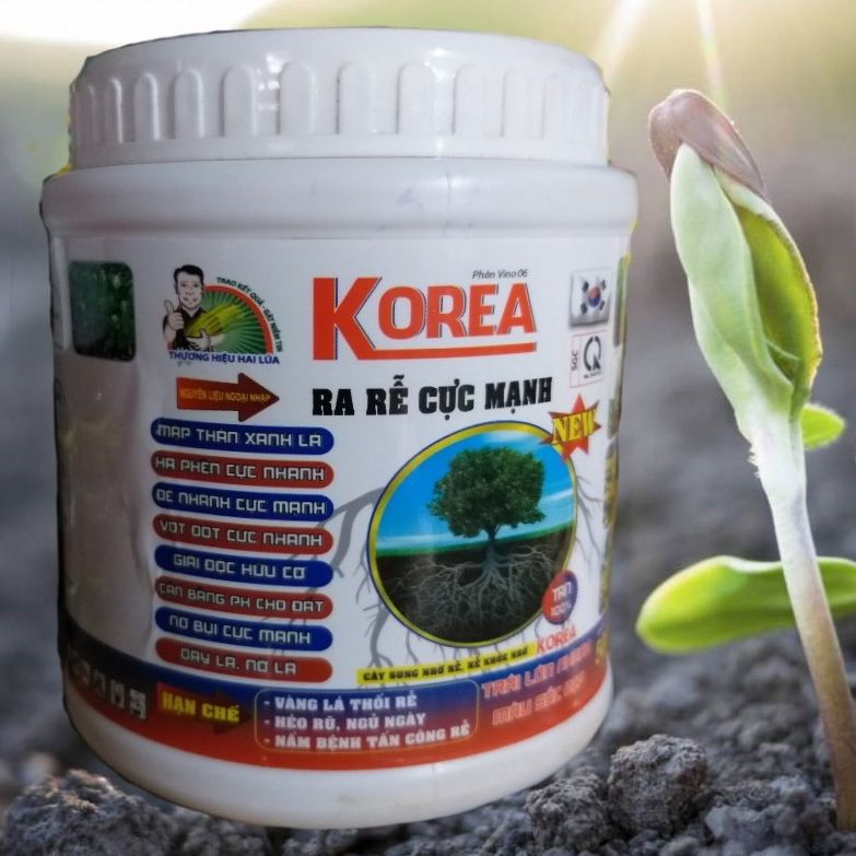 Phân bón lá ra rễ cực mạnh korea