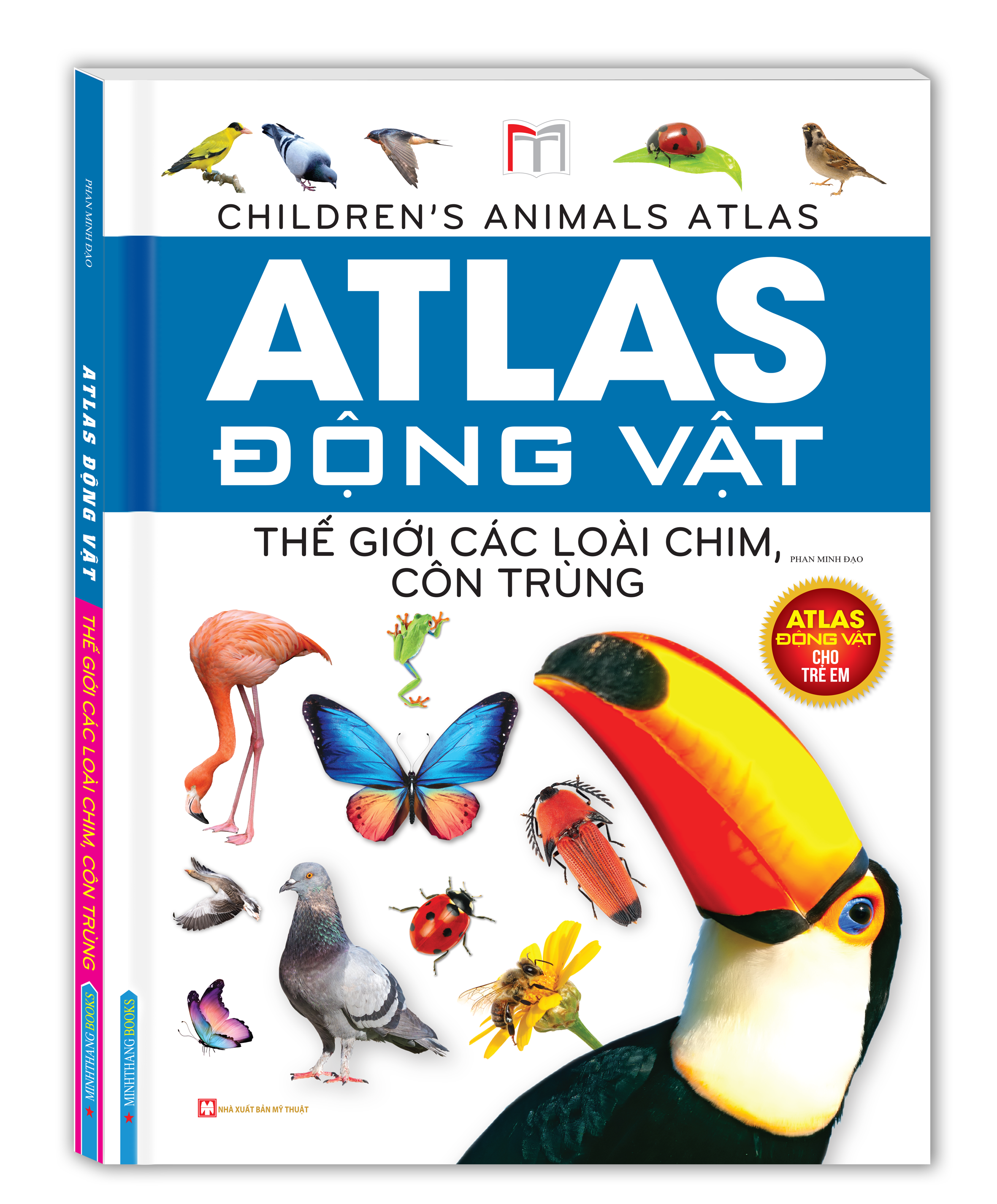 Fahasa - atlas động vật - thế giới các loài chim, côn trùng