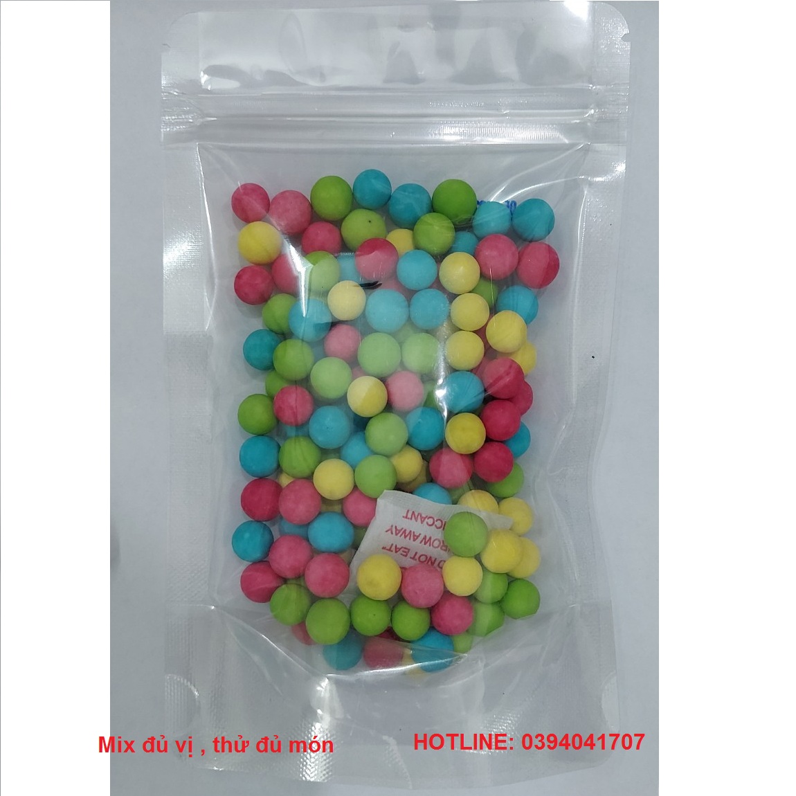 Viên mầm đậu nành mix đủ vị 100gr