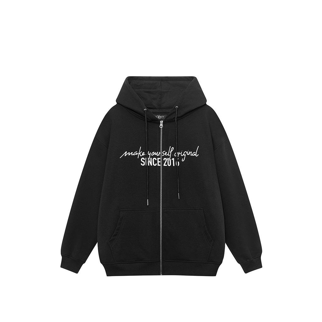 Áo khoác hoodie myo since 2016 black
