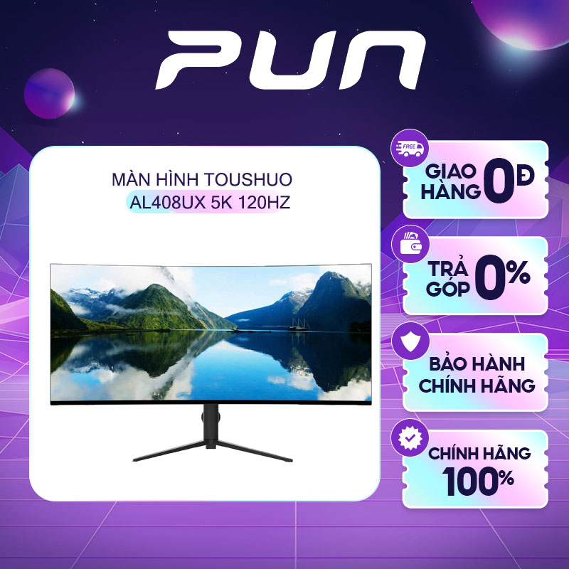 Tuoshuo AL408UX – Màn Hình Cong 40 Inch 5K2K UltraWide, Nano IPS, 120Hz, Hỗ Trợ G-Sync/Freesync