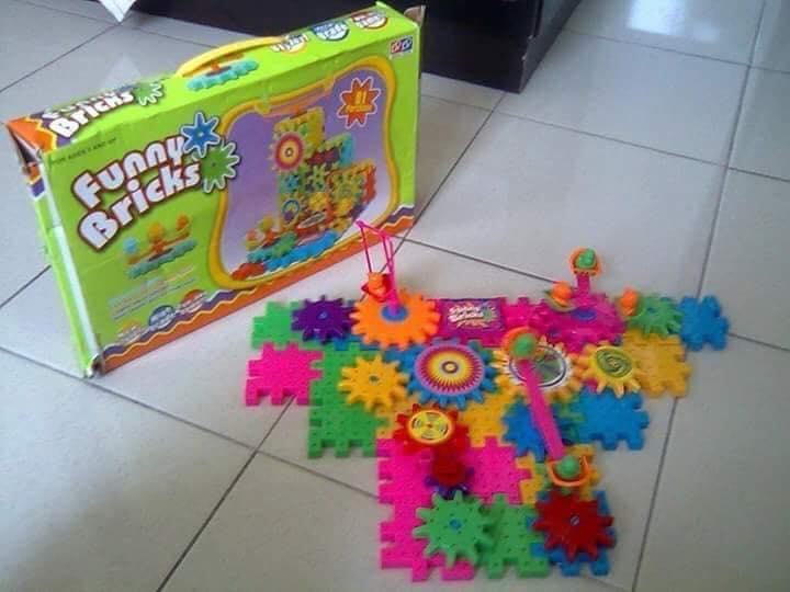 Bộ ghép hình răng cưa chuyển động - Bộ xếp hình bánh răng chuyển động - do choi xep hinh