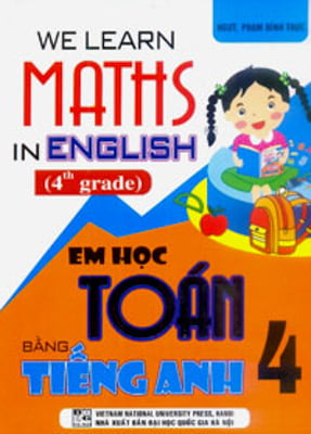 Fahasa - em học toán bằng tiếng anh lớp 4