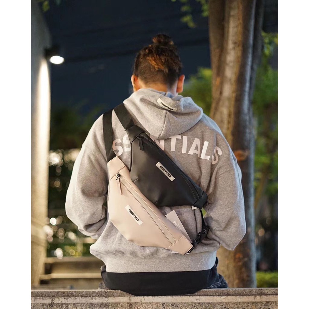 Túi đeo chéo nam nữ fear of god essentials sling bag túi bao tử