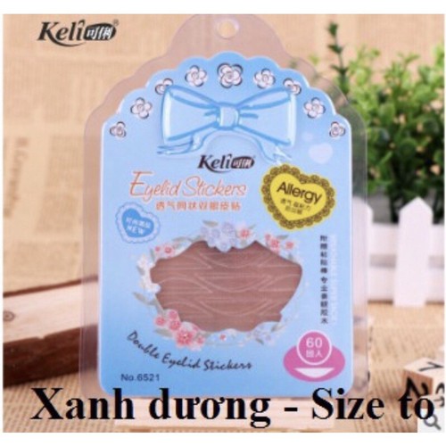 Miếng dán mí lưới Keli Allergy 60pcs kèm keo