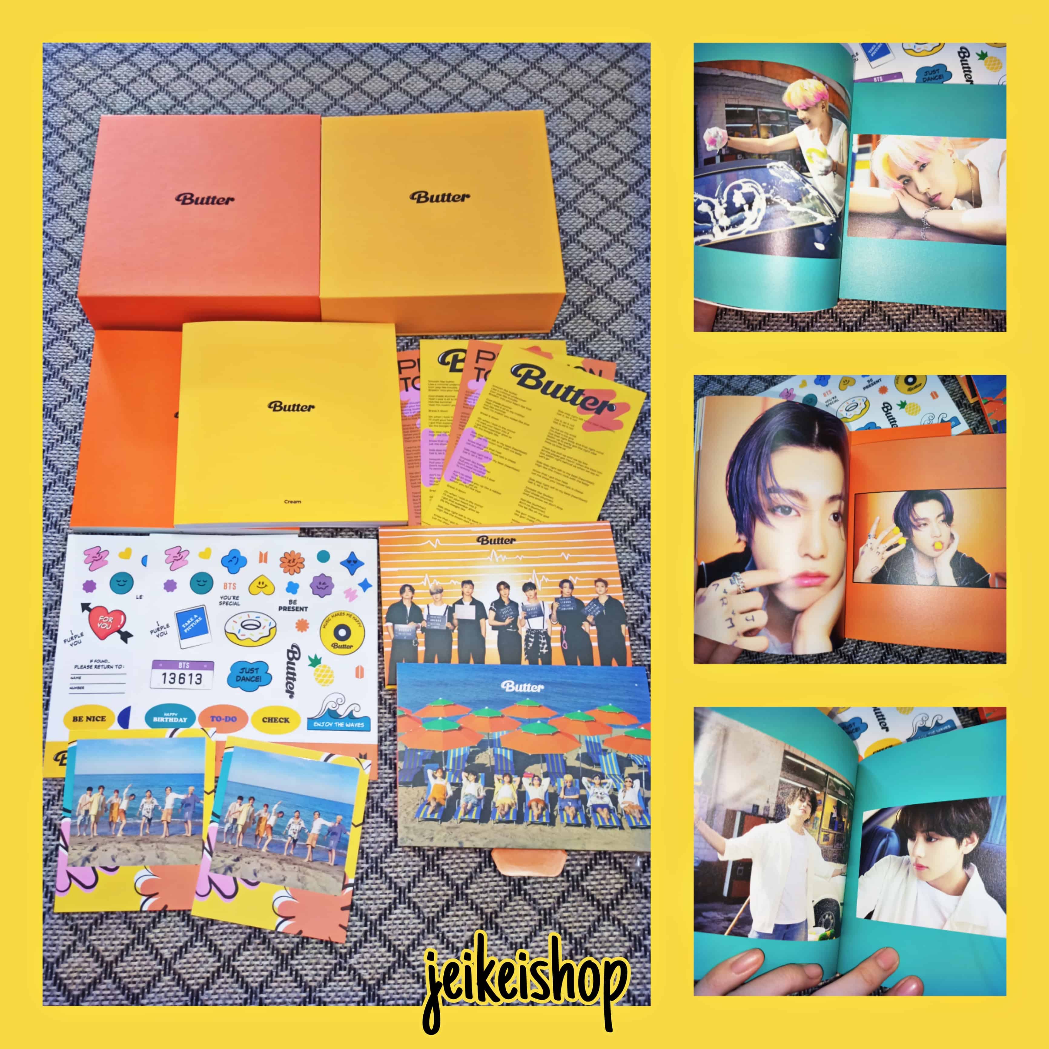 Album BTS Butter chính hãng không card