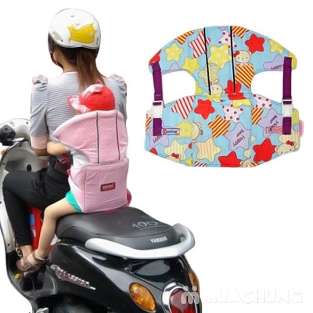 Đai đỡ trẻ em an toàn cho xe máy - sản phẩm chất lượng Việt Nam cao cấp - BAO0062