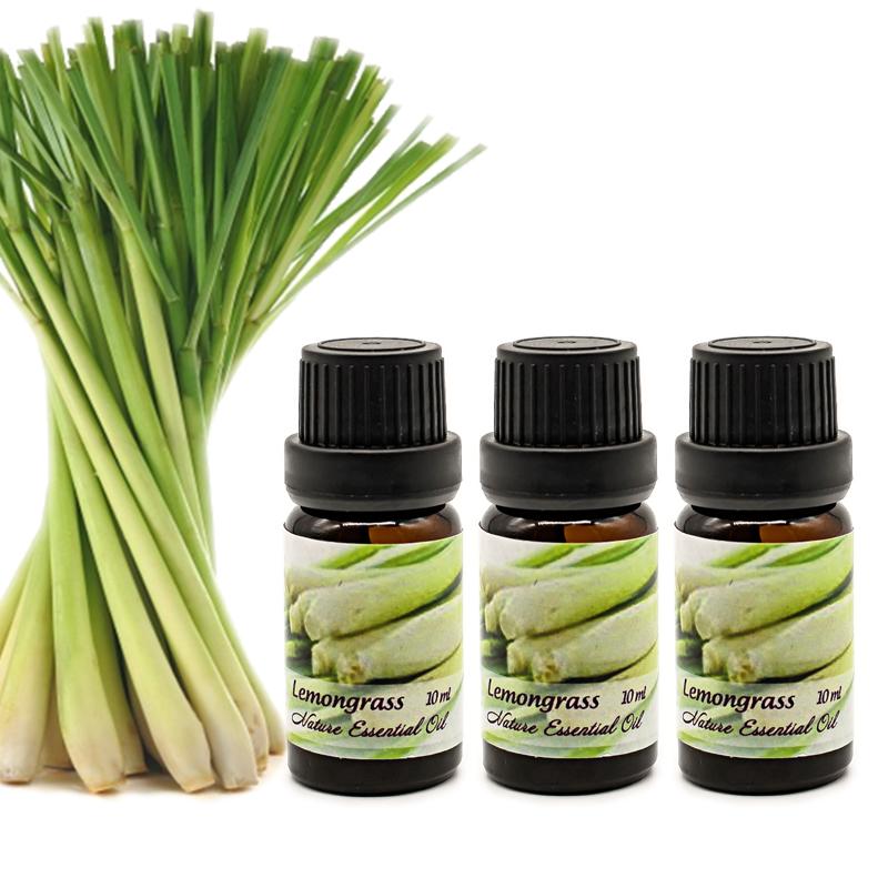 Combo 3 chai tinh dầu Sả Chanh - Lemongrass Essential Oil
