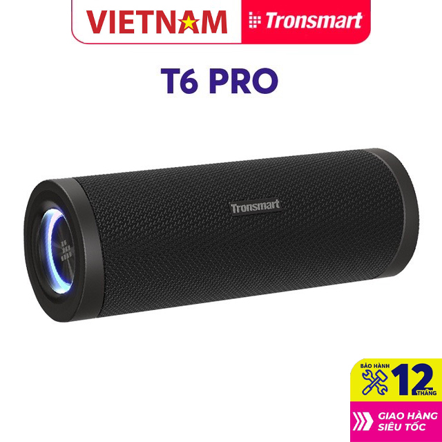 Loa Bluetooth Tronsmart T6 Pro 45W Chống nước IPX6 Ghép nối 2 loa Nhân đôi âm thanh mạnh mẽ - Hàng chính hãng