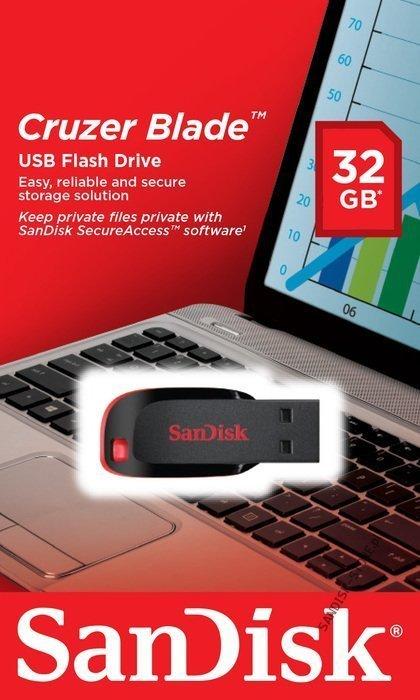 Usb 2.0 sandisk cz50 64gb