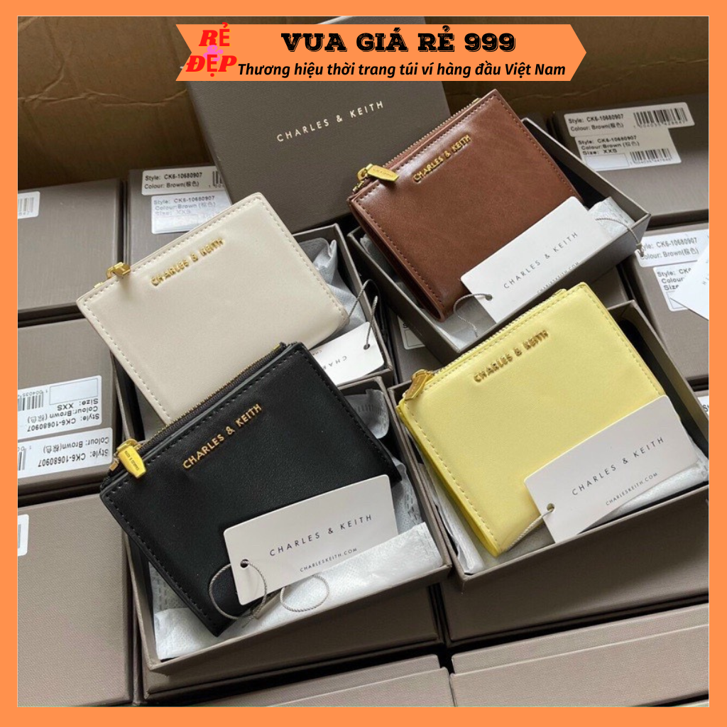 Ví nữ mini ngắn nhiều ngăn cầm tay nhỏ gọn bỏ túi đẹp hàng quảng châu cao cấp full box VN111 (10