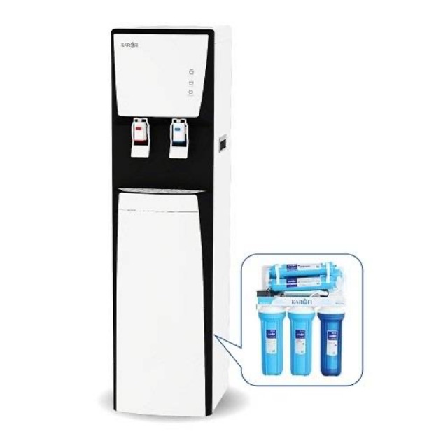 Máy lọc nước ro tích hợp cây nóng lạnh hcv351-wh