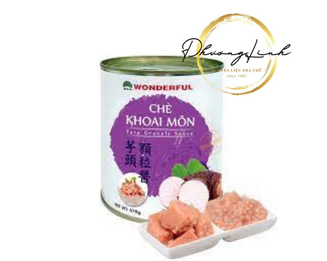 Chè Khoai Môn  Hiệu Wonderful Trọng Lượng  Hộp 870g Hàng Đúng Như Hình Mô Tả 100%