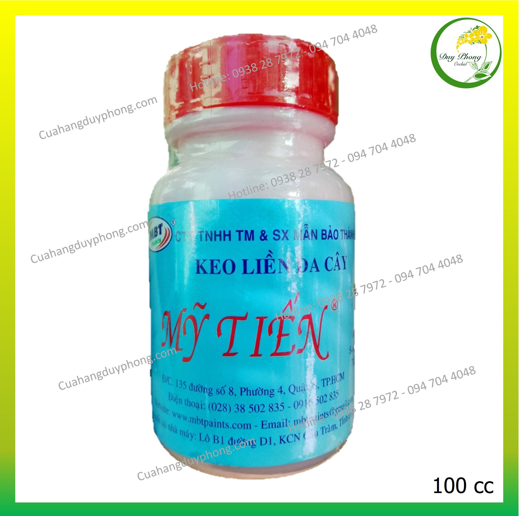 Keo liền da cây Mỹ Tiến ( 100cc ) | Phục hồi vết cắt cây, dán lá, khử trùng vết cắt cho cây