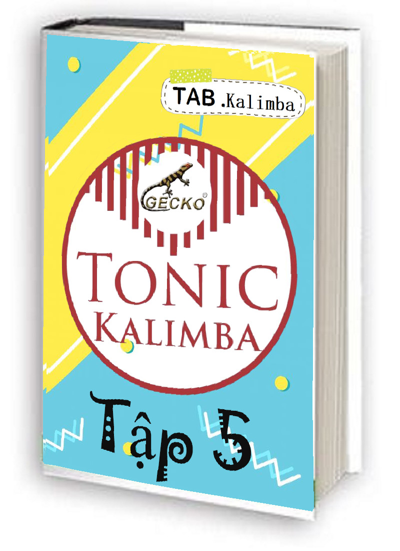 [HCM]Tab KALIMBA KALIMBA BOOK Tập 1234567