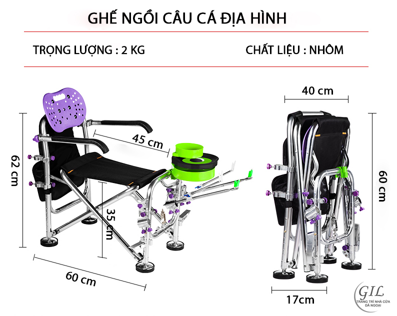 ghế ngồi câu cá địa hình 09