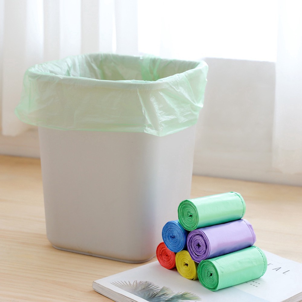⭐️set 5 cuộn túi đựng rác siêu tiết kiệm kích thước 45x50cm