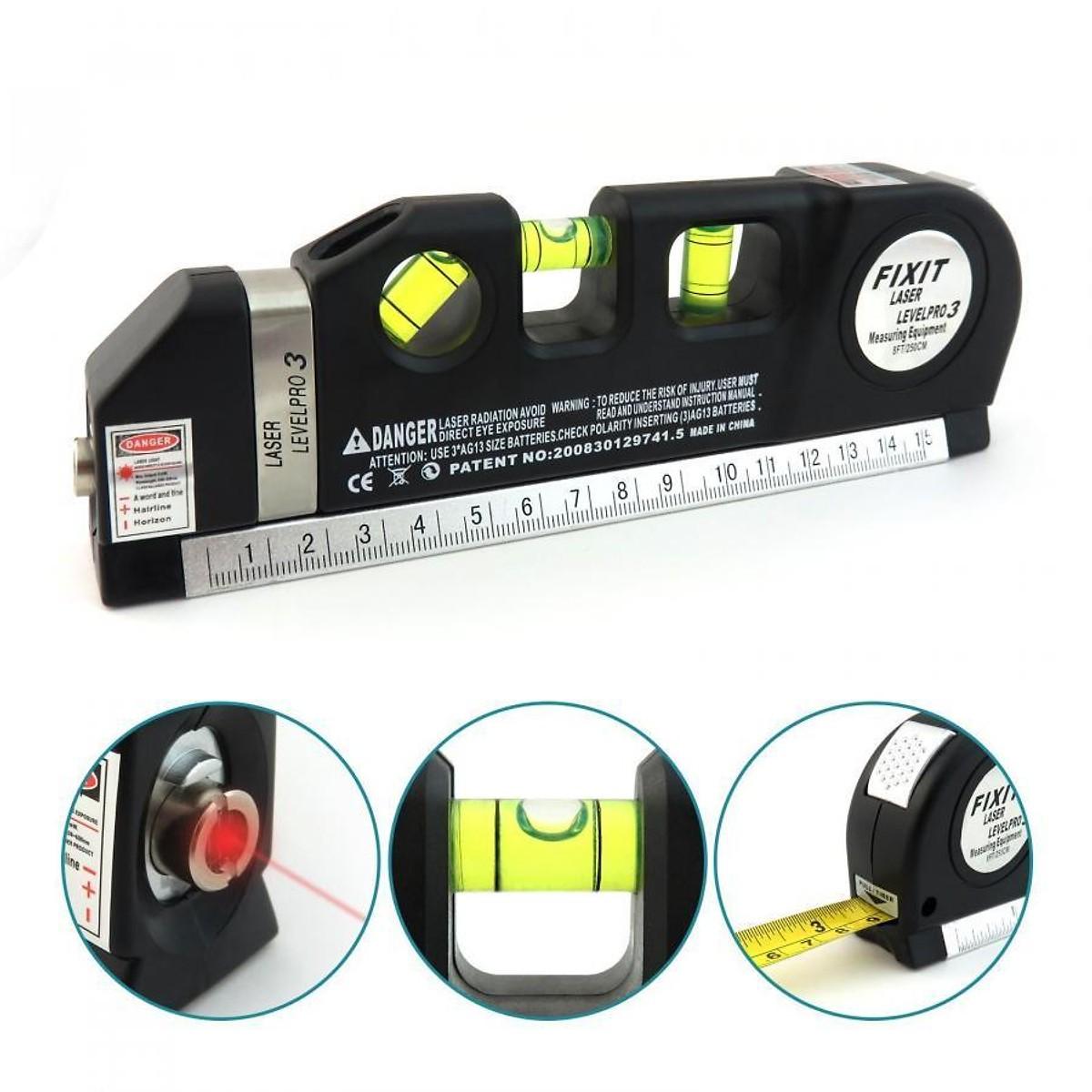 Thước đo khoảng cách bằng laser/thước đo laser cầm tay - thước nivo laser