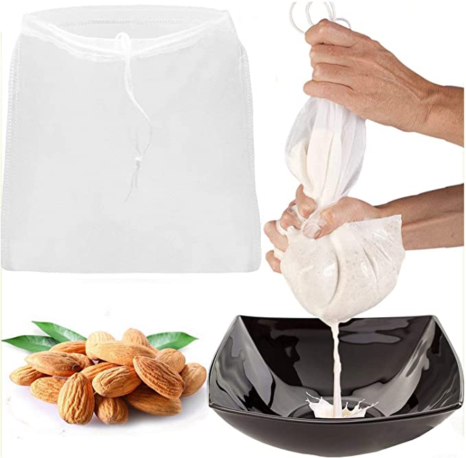 Túi lọc sữa đậu nành, sữa hạt, vắt rau má, nước dừa, sữa chua đa năng (24x36cm)