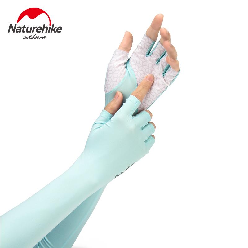 Găng tay chống nắng cụt ngón naturehike nh20fs023