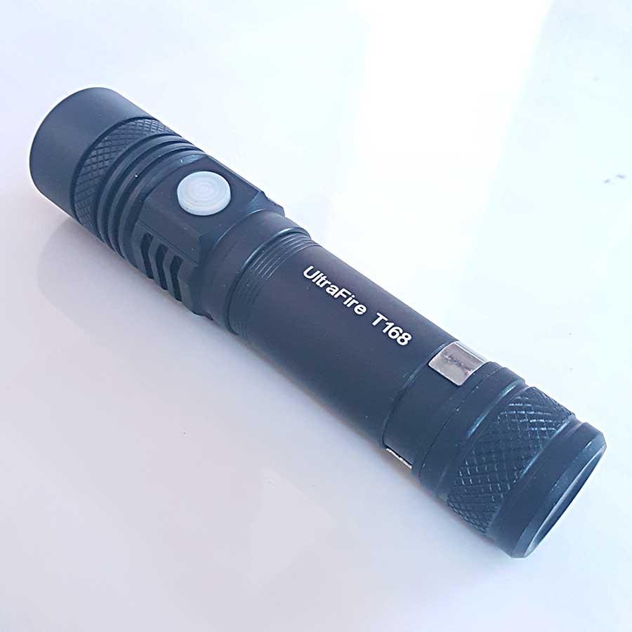 Đèn pin cầm tay mini t168 siêu sáng