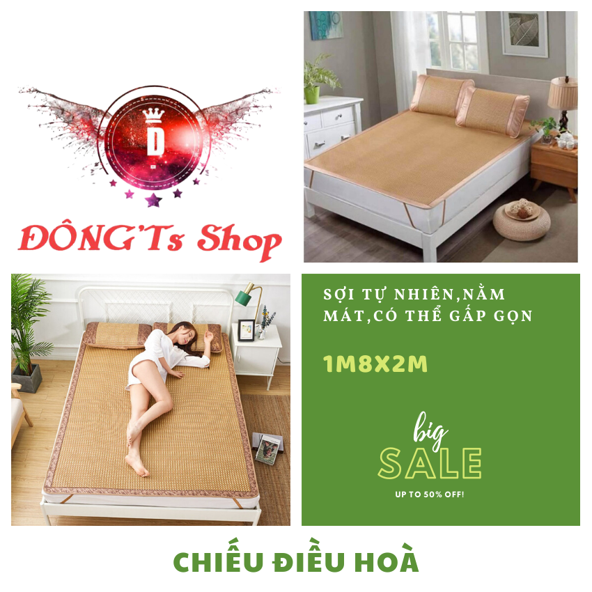 Chiếu điều hòa 1m8,Nơi bán Chiếu Điều Hòa 1m8 2m giá rẻ, uy tín, chất lượng,Chiếu Điều Hòa Thông Minh 1M8 x 2M, Chiếu điều hòa Nhật, Chiếu mây điều hòa 1m8x2m sợi tự nhiên, nằm mát, có thể gấp gọn - BH UY TÍN TẠI VanDongTS Shop