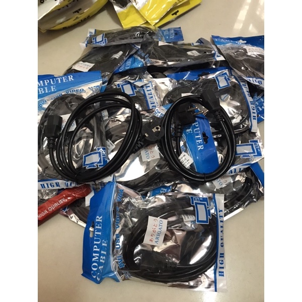 Dây nguồn PC Arigatoo, dài 1.5m, dây nồi cơm điện hàng chất lượng.