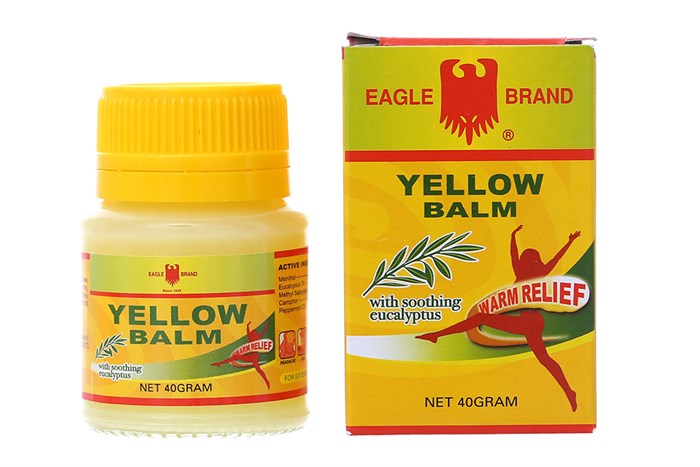 Dầu cù là Con Ó Yellow Balm 40gram - Combo 60 lọ