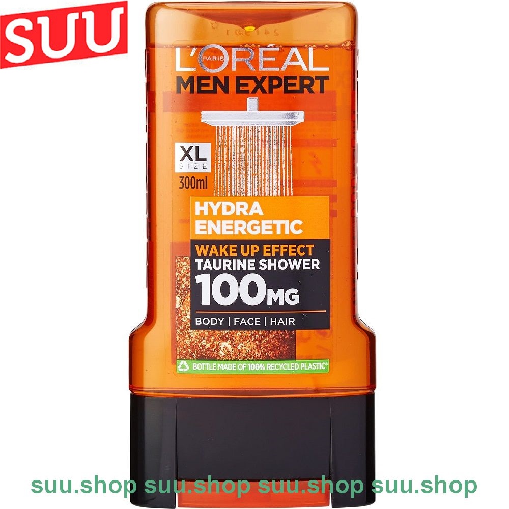 Gel Tắm Nam Loreal 300ml Hydra Energetic