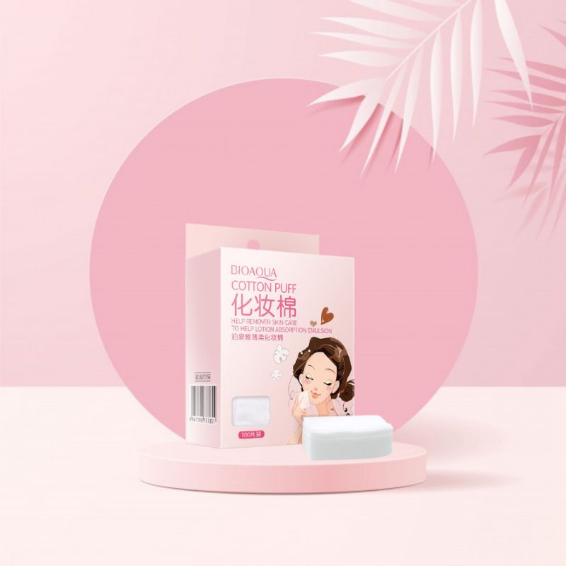 BÔNG TẨY TRANG SIÊU MỀM MẠI, THẤM SÂU DỄ DÀNG LÀM SẠCH MỌI BỤI BẨN TRÊN DA