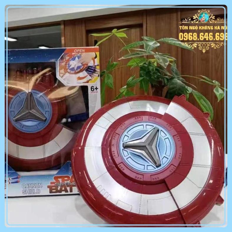 Khiên Captain America, khiên Đội trưởng Mỹ, Khiên Bắn đồ chơi trẻ Em nhập vai cực kỳ hấp dẫn cho bé HÀNG CÓ SẴN Giá Tốt
