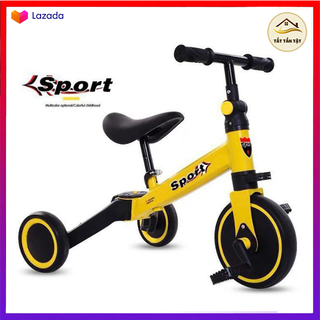 Xe Chòi Chân 3 Trong 1 cân bằng cho bé Đồ Chơi hoạt động ngoài trời cho bé