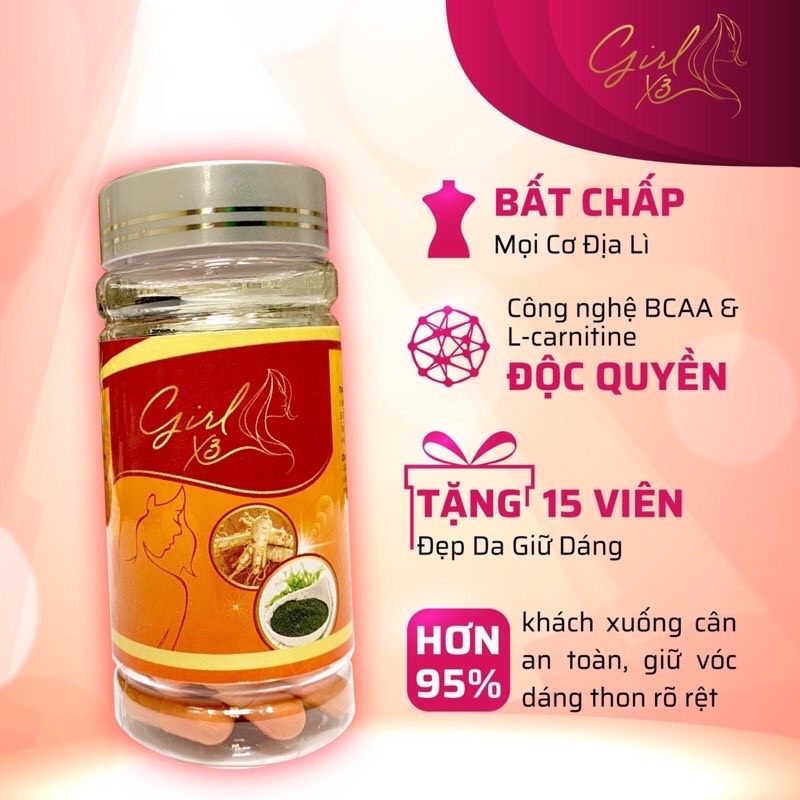 Hộp Girl Slim X3 coffe giảm cân