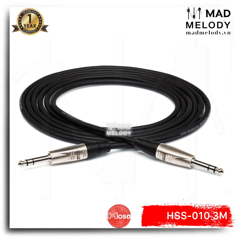 Hosa Pro Balanced Interconnect HSS-010