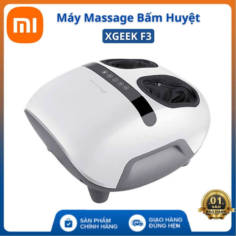 Máy Massage Chân Bấm Huyệt Xiaomi XGEEK F3 - Mát xa chân 360 độ - Massage đa điểm bấm huyệt bàn chân - bảo hành 12 tháng