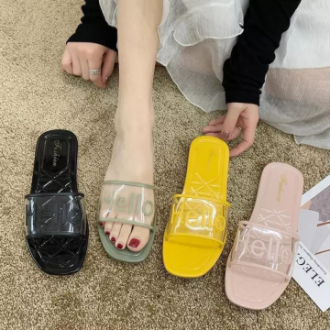 Dép HELO Nữ quai ngang cao cấp thiết kế quai thời trang, sành điệu giúp tôn dáng chân