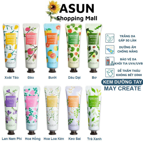 Kem Dưỡng Ẩm Mịn Da Tay Maycreate Chính Hãng