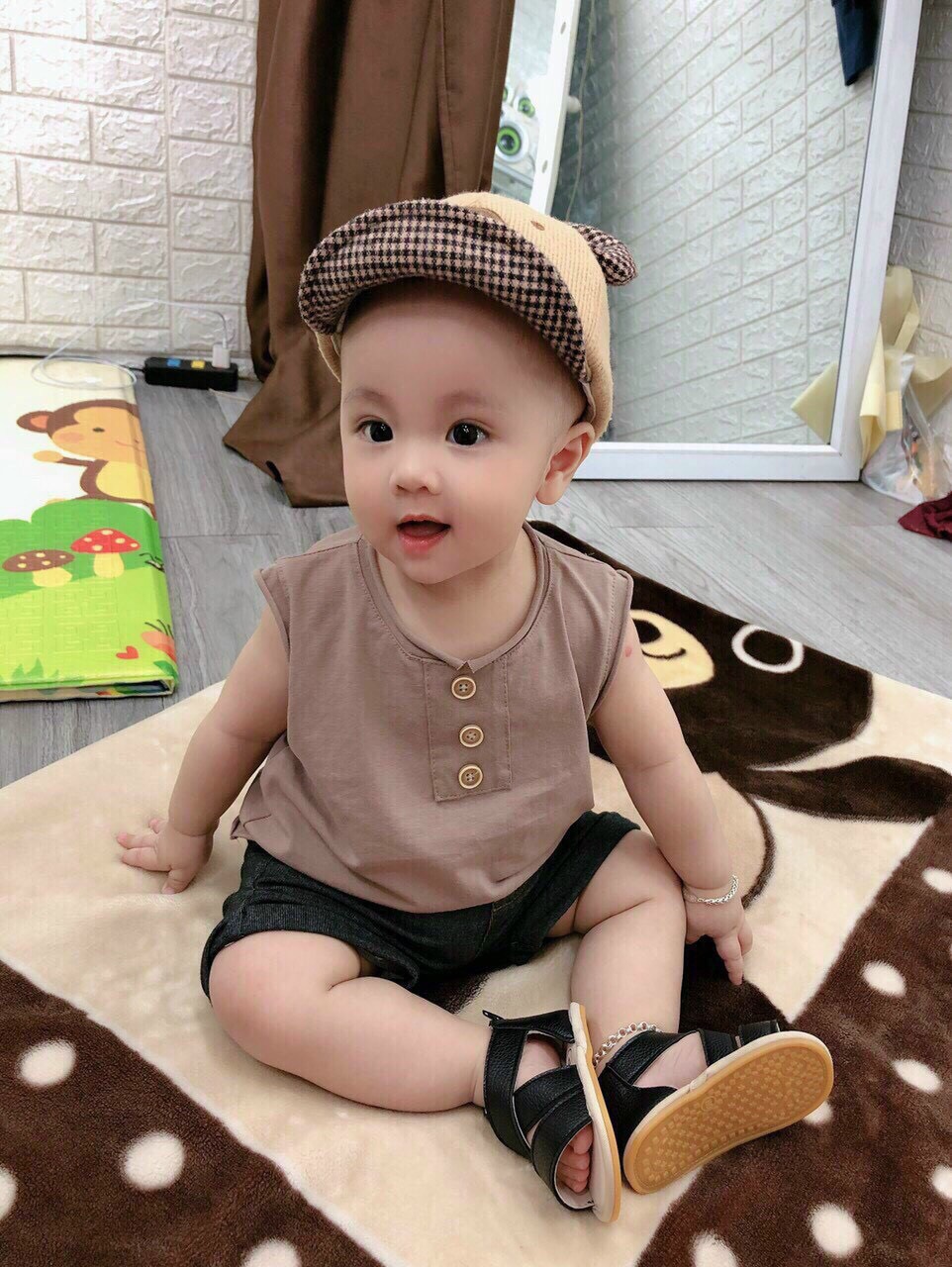 Bộ đũi cho bé trai 8-20kg
