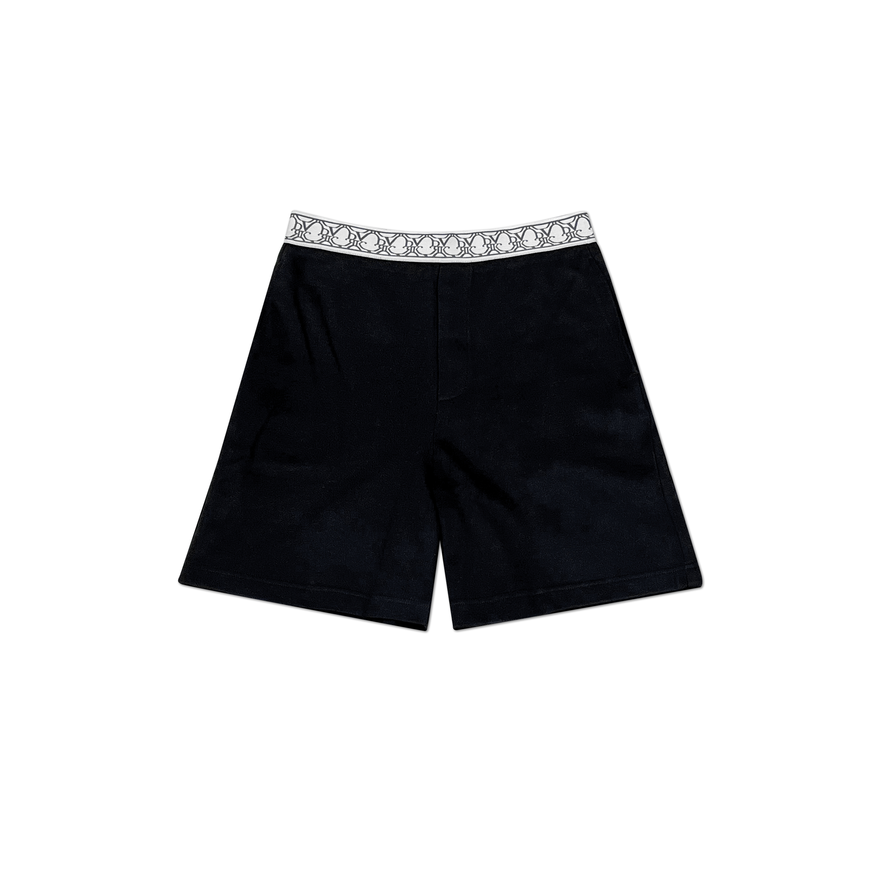 Dvrk - quần short monogram elastic - dvrk - 22ss