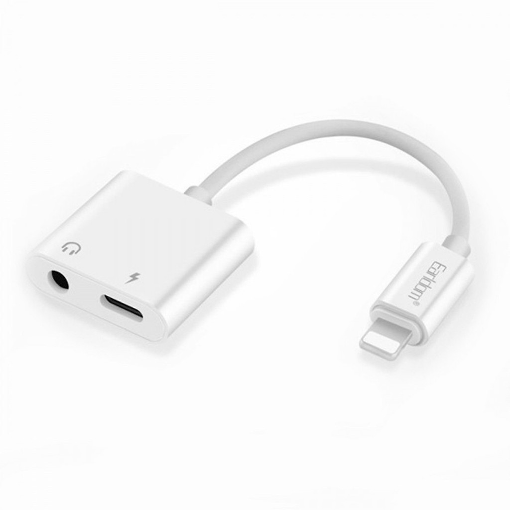 Bộ chuyển đổi lightning sang jack audio 3.5 cho iphone 6/7 / 7 plus/8/8 plus/ iphone x earldom - hàng nhập khẩu