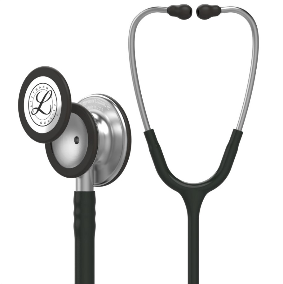Ống nghe 3m littmann classic iii màu đen, 27 inch, 5620 - hàng chính hãng