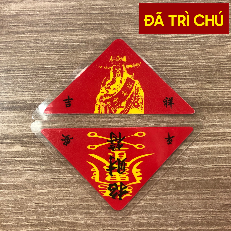 [HCM]Linh Phù Thần Tài Phù Tài Lộc Đặt Ví May Mắn Hút Tài Lộc Đã Chú