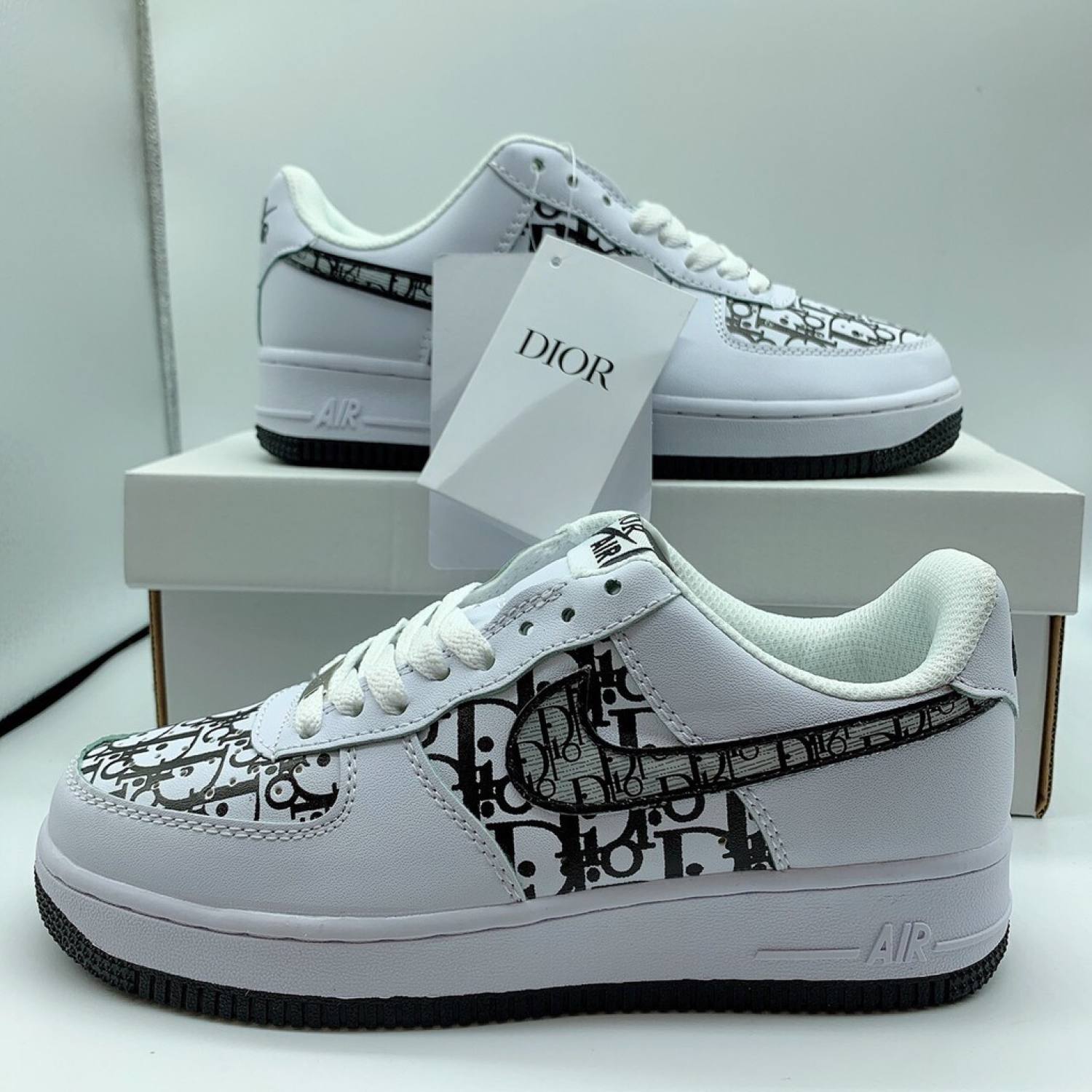 Siêu phẩm giày Nike AF Dior LB Xám dành cho tín đồ sneaker