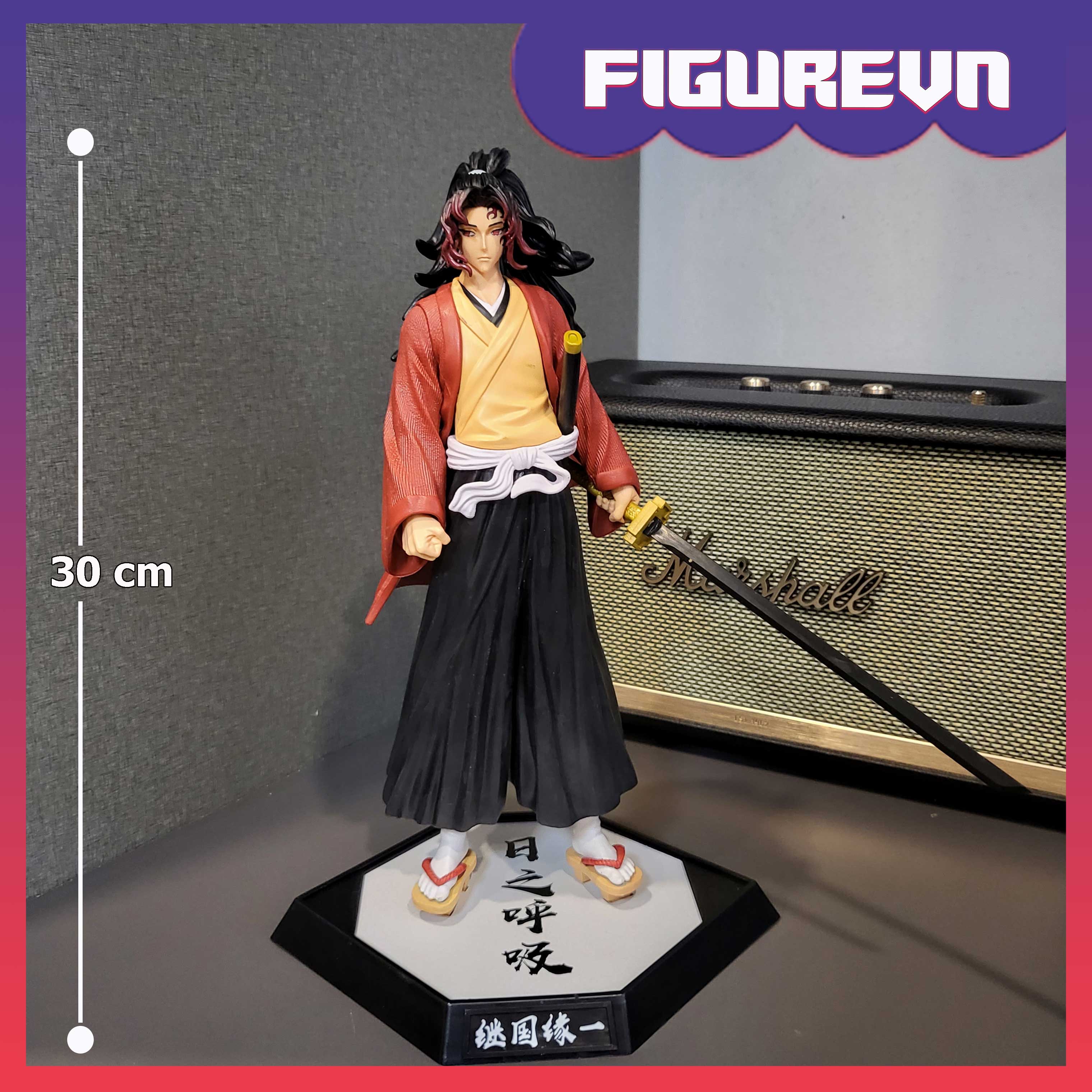 Mô hình Kiếm Sĩ Mạnh Nhấ.t Tsugikuni Yoriichi 30cm - Kimetsu No Yaiba