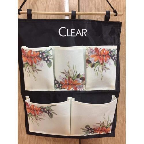 Combo 2 túi treo tường 5 ngăn clear